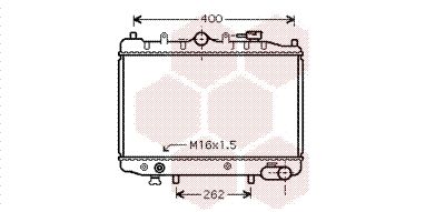 VAN WEZEL Radiators, Motora dzesēšanas sistēma 27002023